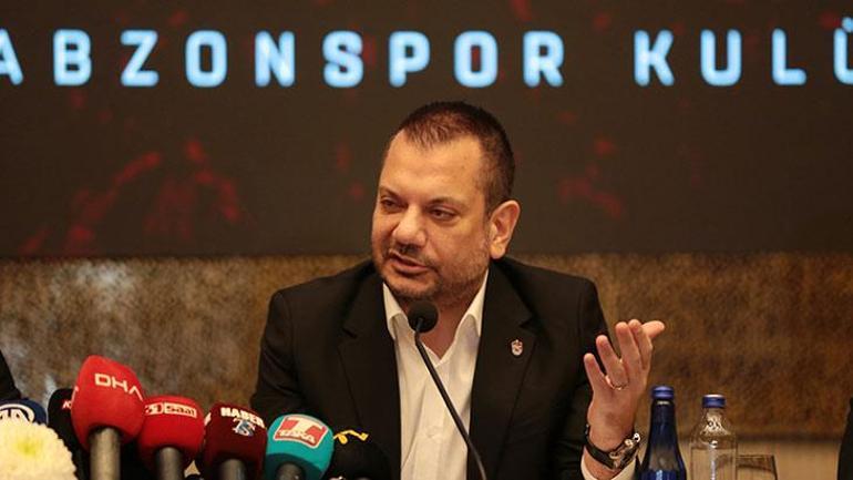 Trabzonspor Başkanı Ertuğrul Doğandan transfer müjdesi: Anlaştığımız oyuncular var