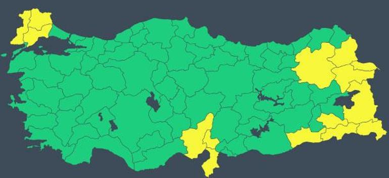 Son dakika… Meteoroloji’den uyarı üstüne uyarı 15 kentte alarm verildi: İstanbul, Ankara, İzmir…
