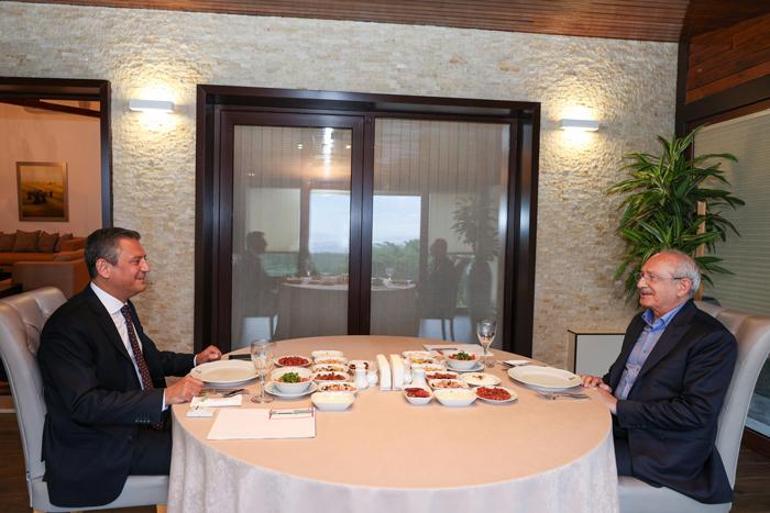 Özgür Özel ve Kemal Kılıçdaroğlu Ankarada bir araya geldi