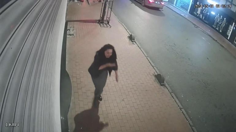 Gece yolda yürüyen kadına korkunç saldırı