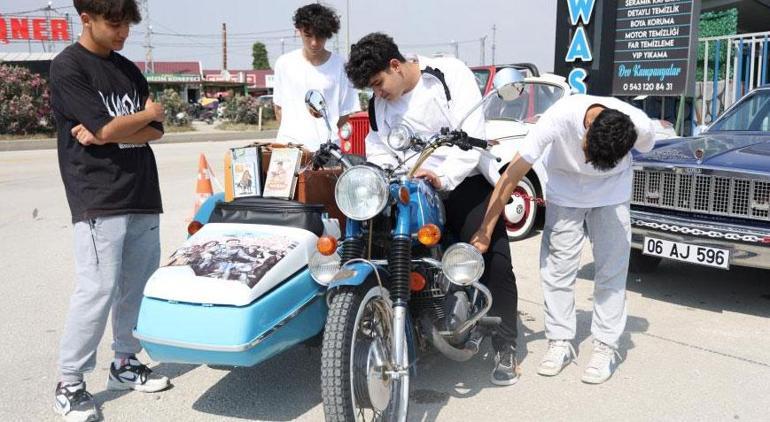 Doktor Civanım filmindeki motosikletin orijinali bende dedi Satışa çıkardı