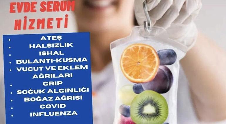 Akılalmaz moda Kuaförlerde, evde, yoga salonunda serum tedavisi başladı