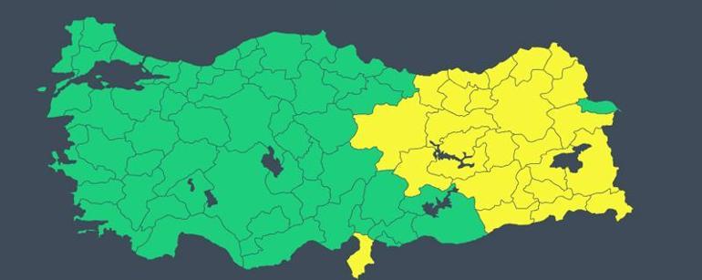 K geri dnd! Meteoroloji yeni raporu yaymlad: Pe pee uyarlar