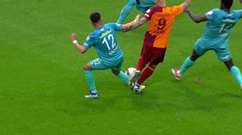 Galatasaray - Sivasspor maçında tartışma yaratan pozisyon Eski hakemler iptal edilen golü değerlendirdi