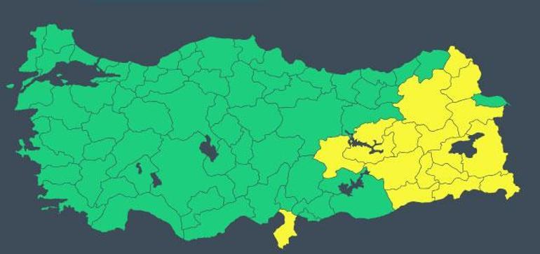 Meteoroloji yeni hafta için uyardı Kar ve sağanak alarmı