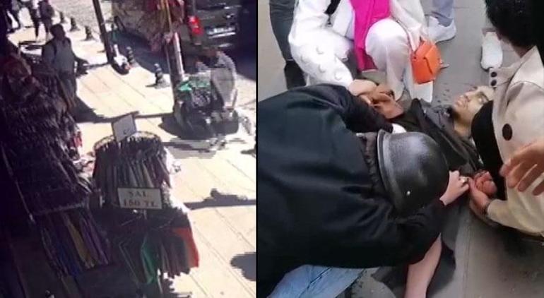 Alışveriş yapan turist dehşeti yaşadı Ayağına bastı 2 gün sonra bıçakladı