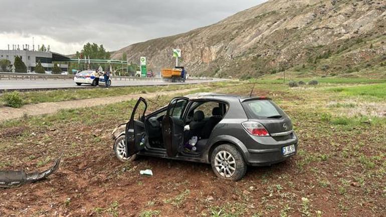 Aracıyla 5 takla attı, hastaneye gitmek yerine bunu yaptı