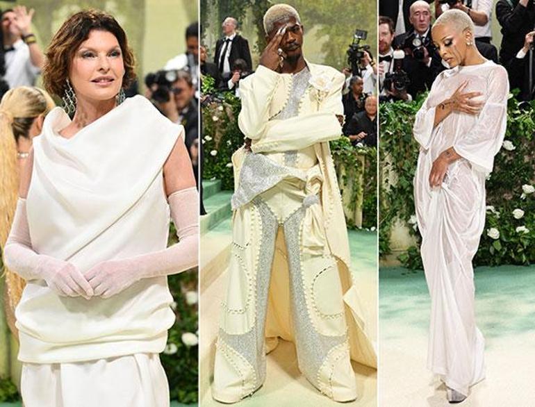Modanın Oscarı Met Galada şıklık yarışı İşte gecenin en çok konuşulan ünlüleri