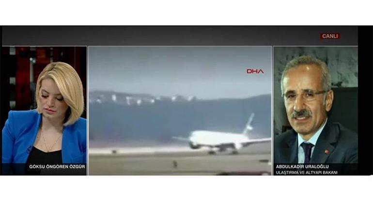 Son dakika... İstanbul Havalimanında kargo uçağı gövdesi üzerine iniş yaptı