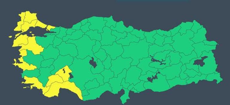 Meteoroloji tüm yurt için alarm verdi Sıcaklıklar düşüyor: 2 gün sürecek