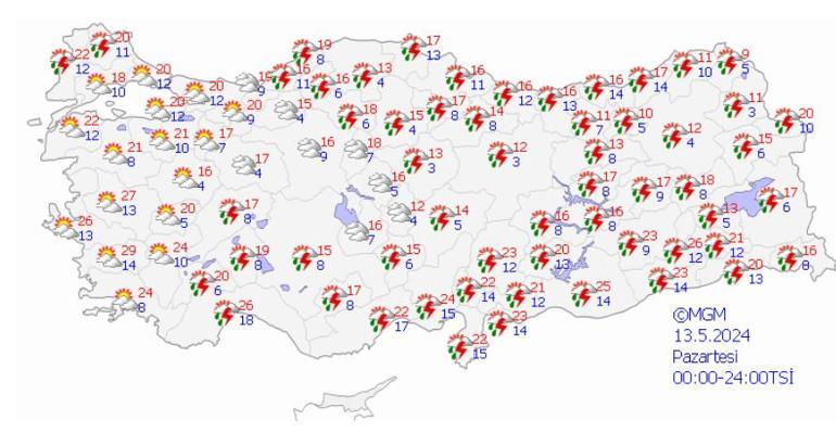 İstanbul, İzmir, Antalya... Meteorolojiden üst üste hava durumu uyarısı 13 ile dikkat