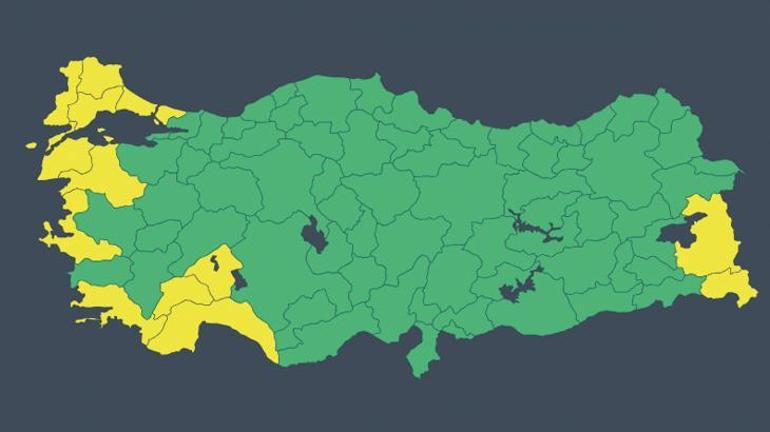 İstanbul, İzmir, Antalya... Meteorolojiden üst üste hava durumu uyarısı 13 ile dikkat