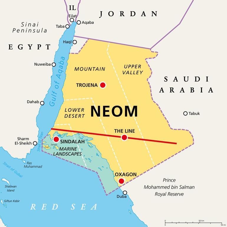Prens Selmandan en büyük hayali Neom için şok emir: Ya tahliye ya ölüm