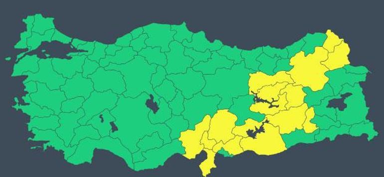 Son dakika Meteorolojiden yeni uyarı Bu kentlerde yaşayanlar dikkat