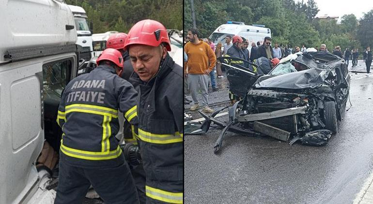 Yer: Adana Yaralandıkları kazayı görüntülediler