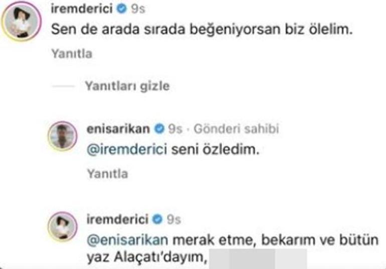 Gökhan Fırat ile İrem Derici arasında neler oluyor Bekarım ve bütün yaz Alaçatıdayım