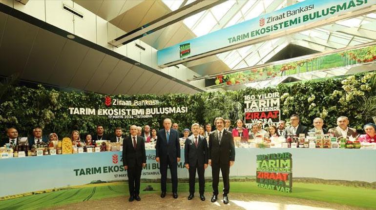 Çiftçiye kredi desteği Erdoğan: Ziraat Bankası kredi limitlerini artırdı