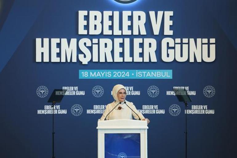 Emine Erdoğan sağlık çalışanlarıyla bir araya geldi: Şiddeti kabul etmemiz mümkün değil