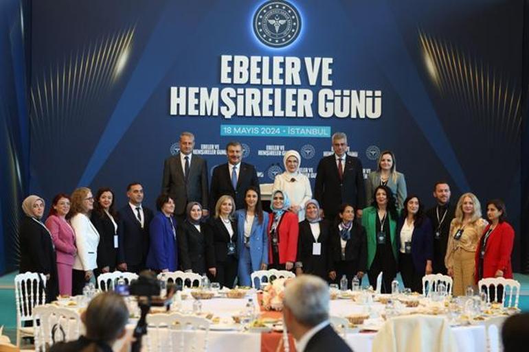 Emine Erdoğan sağlık çalışanlarıyla bir araya geldi: Şiddeti kabul etmemiz mümkün değil