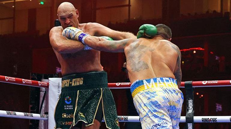 Tyson Fury - Oleksandr Usyk ağır sıklet boks maçı tarihe geçti Sonuca tepki gösterdi