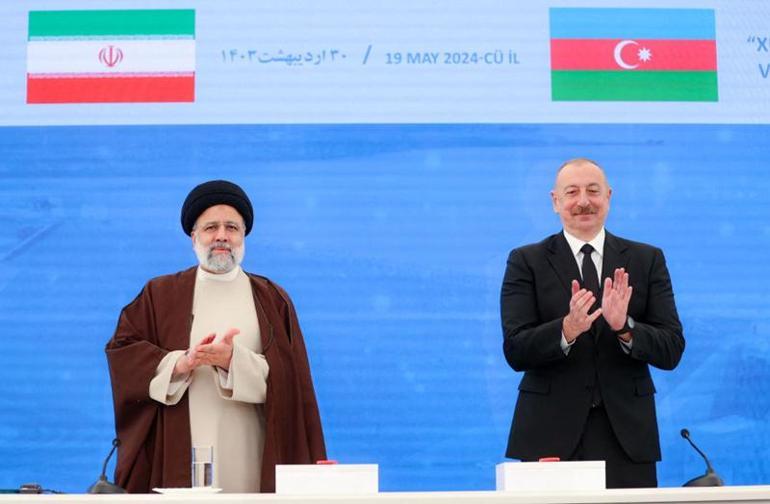 İran Cumhurbaşkanı Reisi, helikopter kazasından önce Aliyev ile bir araya gelmişti