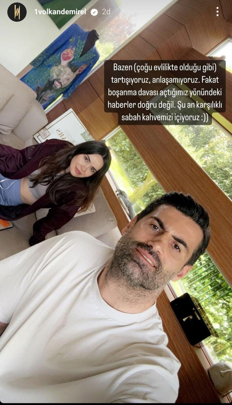 Volkan Demirel - Zeynep Demirel çiftinden boşanma iddiasına cevap