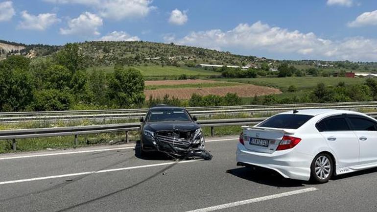 Milli Eğitim Bakanı Tekinin aracı, Boluda kaza yaptı