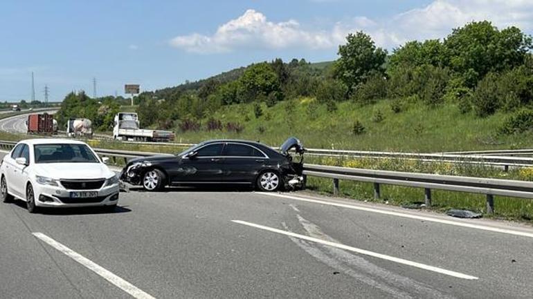 Milli Eğitim Bakanı Tekinin aracı, Boluda kaza yaptı