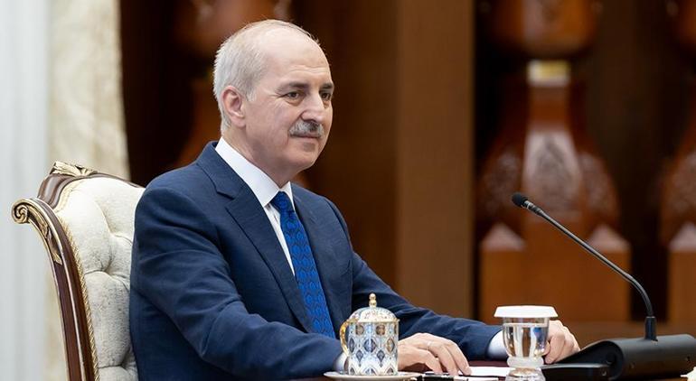 Meclis Başkanı Kurtulmuş, Özbekistan Cumhurbaşkanıyla görüştü