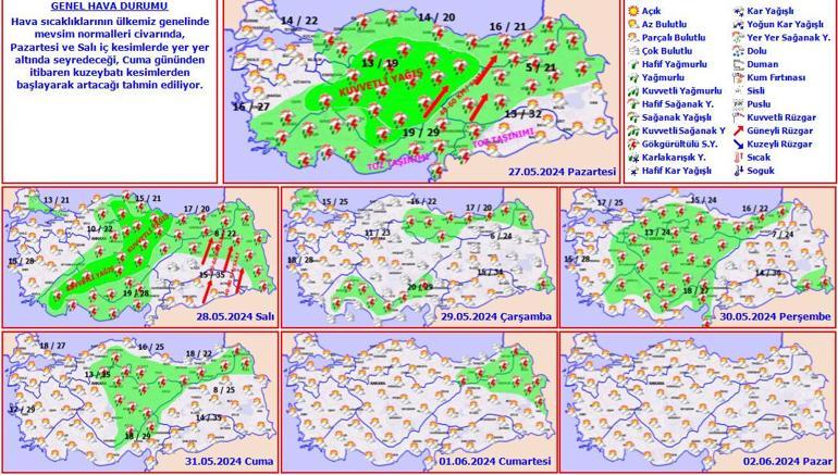 Son dakika… Meteoroloji bugün için saat verip uyardı İstanbul, Ankara başta olmak üzere…