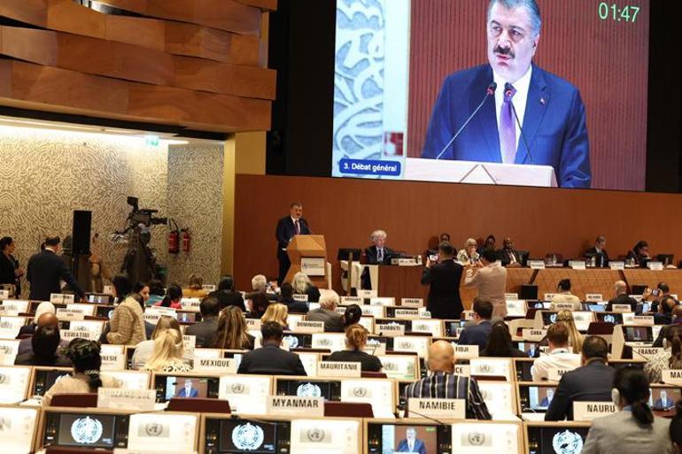 Sağlık Bakanı Koca: İnsanlığın vicdanı darağacında