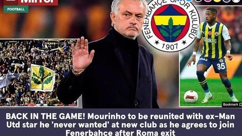 Fenerbahçe, Jose Mourinho ile anlaştı, Avrupa basını sallandı Fred detayı