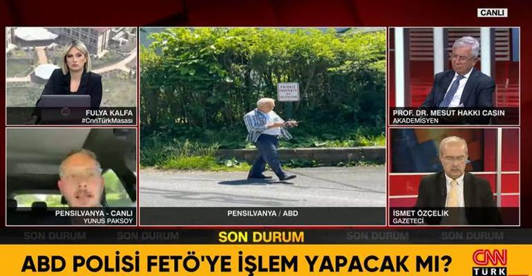 Filmował na żywo atak CNN TURK z siedziby FETO w Pensylwanii