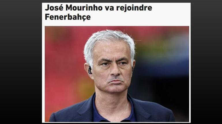 Mourinho ve Fenerbahçe, Avrupada manşetlerde Aziz Yıldırım detayı