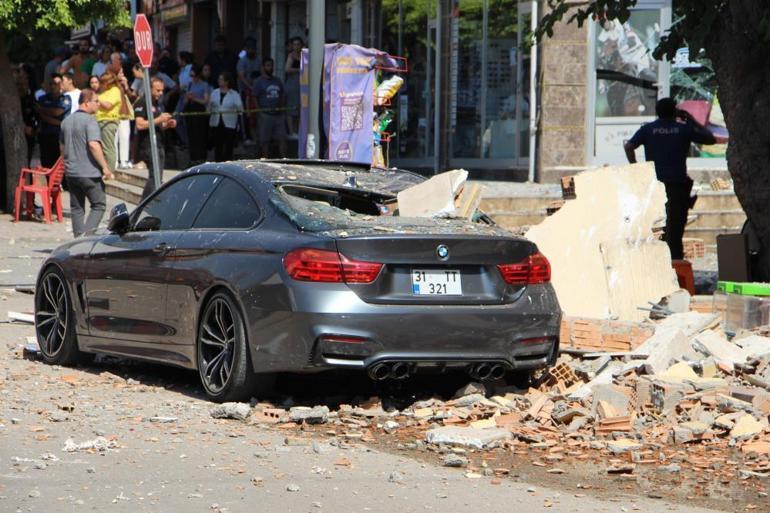 Hatayda patlama 9-10 şiddetinde bir deprem sandım