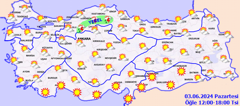 Bakanlıktan uyarı geldi:  Aşırı sıcak hava alarmı