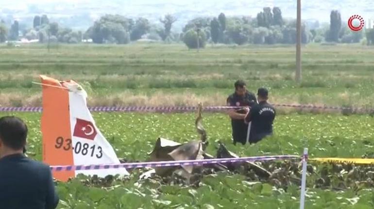 Son dakika: Kayseride eğitim uçağı düştü İki pilot şehit oldu