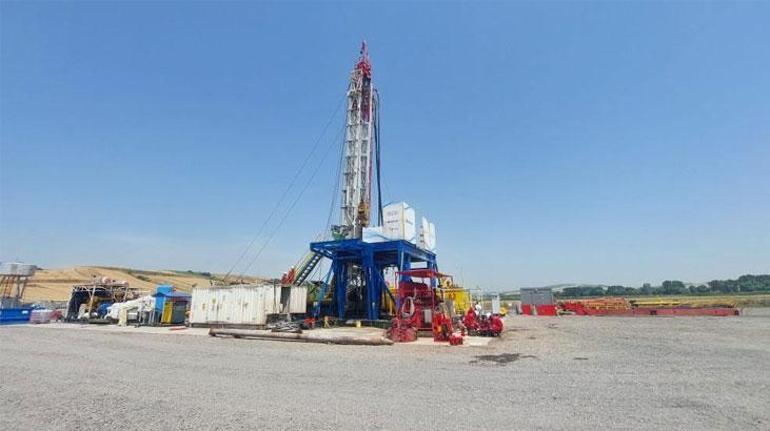 Tekirdağ ve Silivride 4 yeni kuyuda 3 milyar TL doğal gaz rezervine ulaşıldı