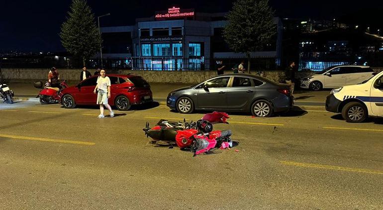 Sakaryada acı olay 20 yaşındaki Sümeyye motosiklet kazasında hayatını kaybetti