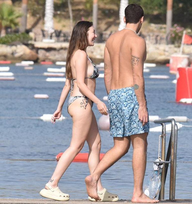 Survivor Poyraz ile Yasmin Erbilin romantik Bodrum tatili Hadi aşkım