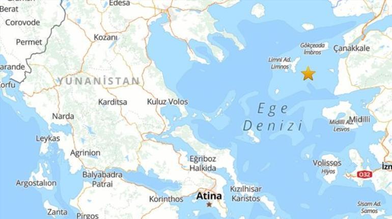 Çanakkalede korkutan deprem AFAD son dakika duyurdu