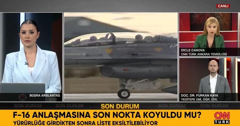 F-16 anlaşmasına son nokta koyuldu mu Pakette değişiklik olacak gibi görünüyor