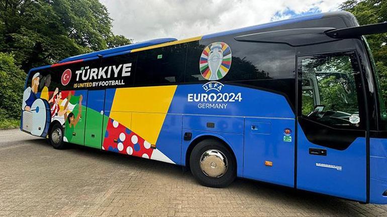 UEFA, A Milli Takımımızın otobüsünü özel tasarladı Dikkat çeken figür