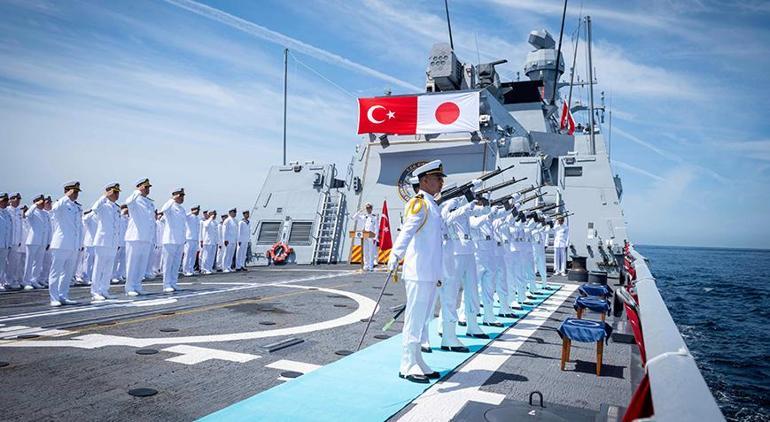 MSB görüntüleri paylaştı TCG Kınalıadadan Japonyaya ziyaret