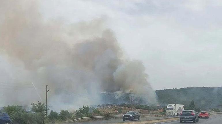 Aydında yangına müdahale eden uçak suya sert iniş yaptı