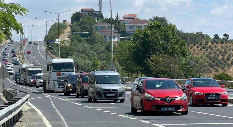 Anadolu Otoyolunda son durum Ulaşım durma noktasına geldi