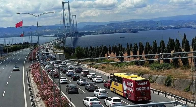 Anadolu Otoyolunda son durum Ulaşım durma noktasına geldi