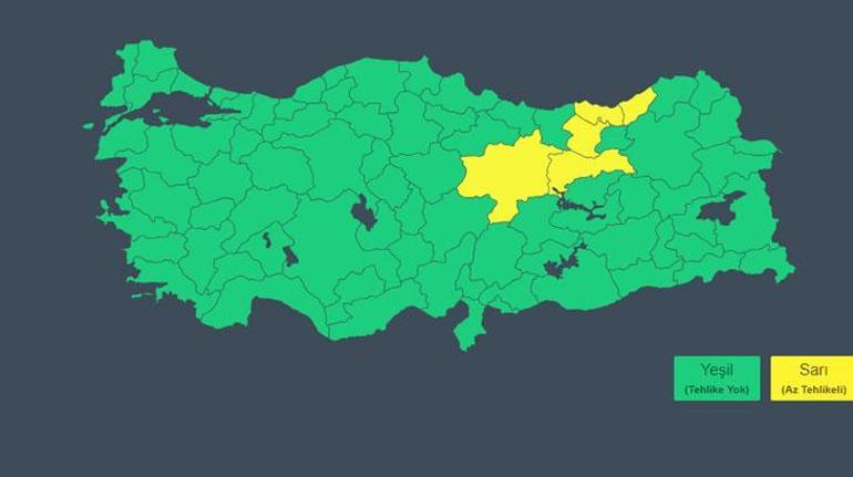 Bakan Özhasekiden uyarı Sıcaklık düşüyor sağanak yağmur geliyor Meteoroloji yeni hava durumu haritası yayımladı