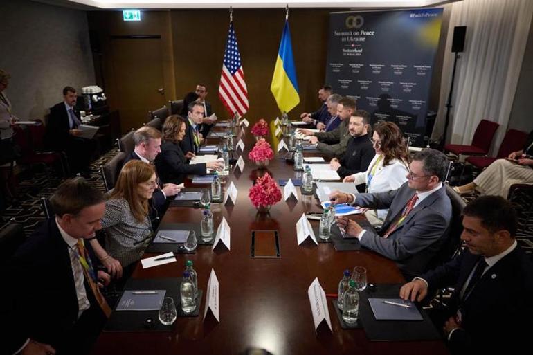 İsviçrede Ukrayna zirvesi Zelenskiy ABD ile yeni anlaşmayı duyurdu