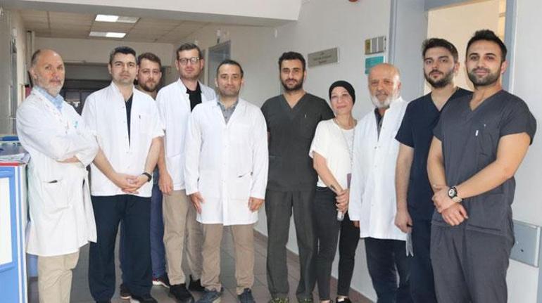 Karın ağrısı şikayetiyle gitti, ameliyata alındı 10 kiloluk dev tümör çıkarıldı